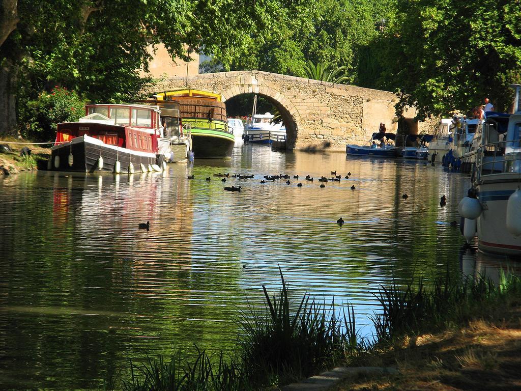 Chateau De La Motte - Entre Narbonne Et Le Canal Du Midi Marcorignan Kültér fotó